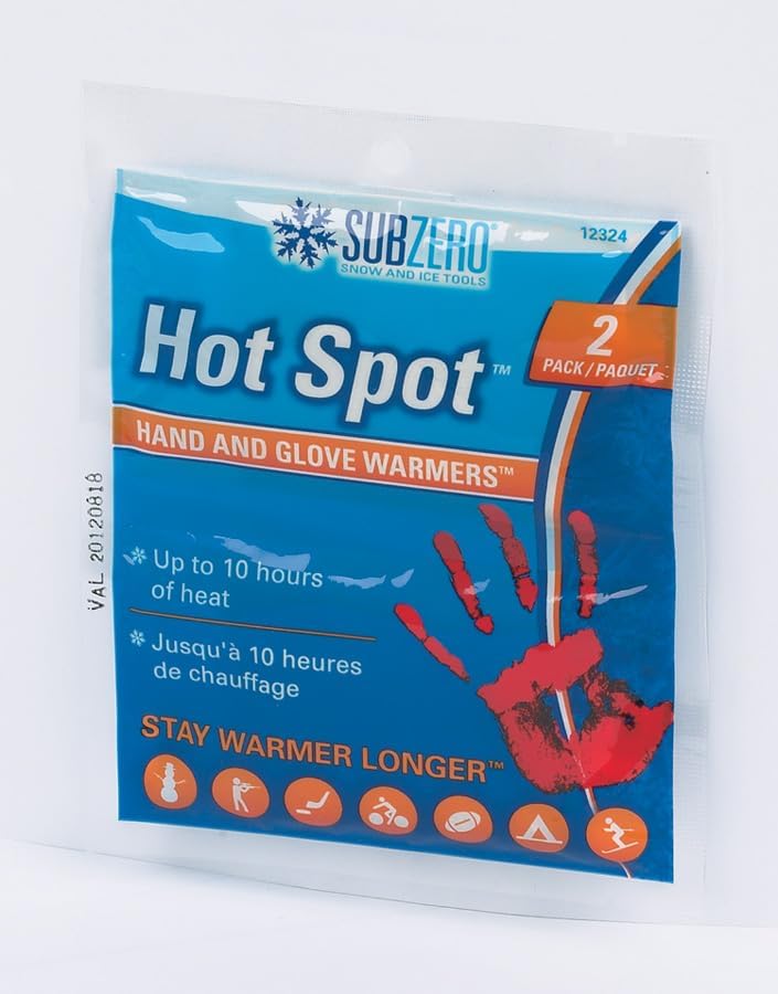 Hand Warmer Hot Spot One Time Use Up To 10 Hours Reaches Temperatures Up To 140 Degrees
