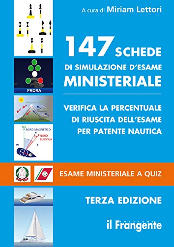 147 schede simulazione esame ministeriale. Controlla la percentuale di successo dell'esame di patente nautica. Quiz esame ministeriale