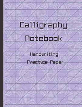 Paperback Calligraphy Notebook Handwriting Practice Paper: Spencerian Pens Lettering Practice And Script Handwriting, Graph Paper Useful for Mastering Modern Copperplate Calligraphy, Especially For Beginners Book