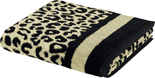 Preisvergleich Produktbild Möve Handtücher, Beige-schwarz, 50x100 cm