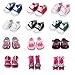6 Pairs of Doll Shoes Include Boots Leather Shoes Fits 18 Inch American Girl Doll