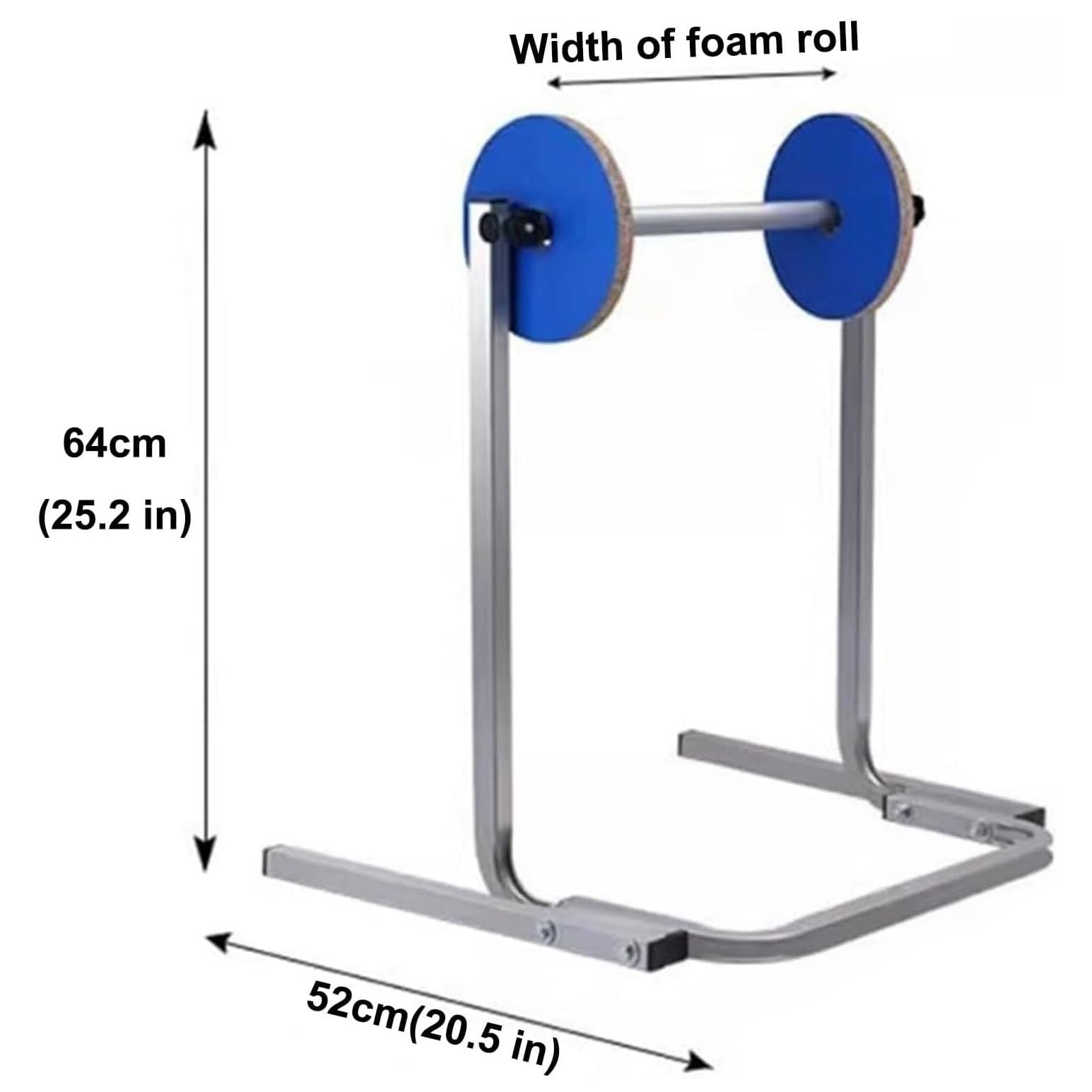 BubbWrap Schaumstoffhalter Spender Ständer, Stahl Manuelle Verpackung und Versand Wrap Spender, Gewichtskapazität 50-120kg für effizientes Verpacken und Umzug