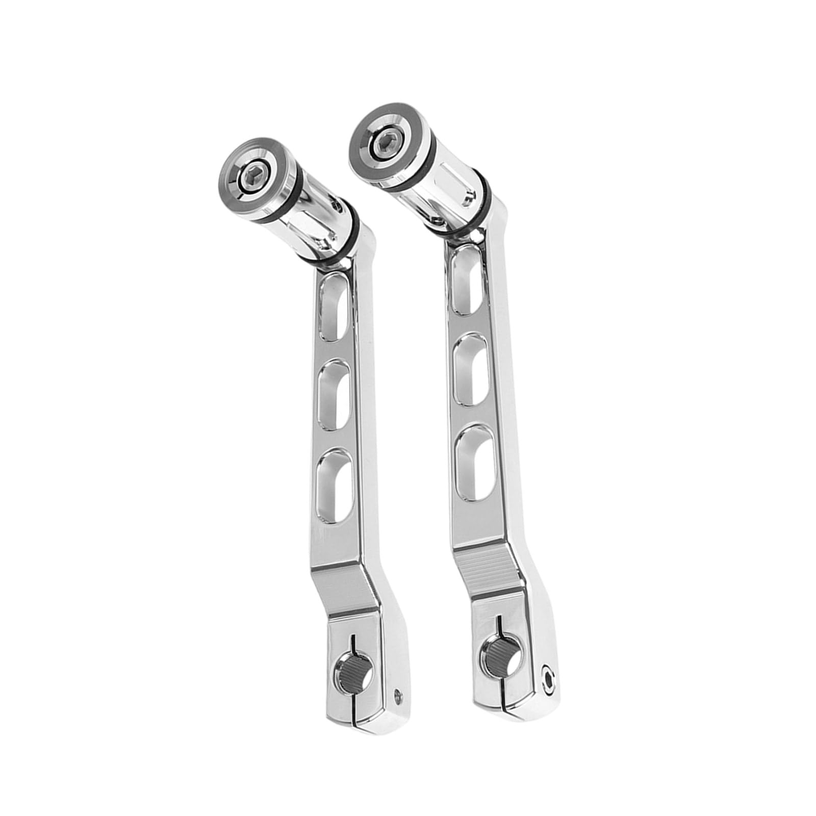Hsioluted Electroplating Color Corrosionresistant Ergonomic Alloy Heel Toe Shifter Peg Gear Shifter Lever For Xl883 Motorcycle Comfortable Grip 1 Pair Motorcycle Accessories