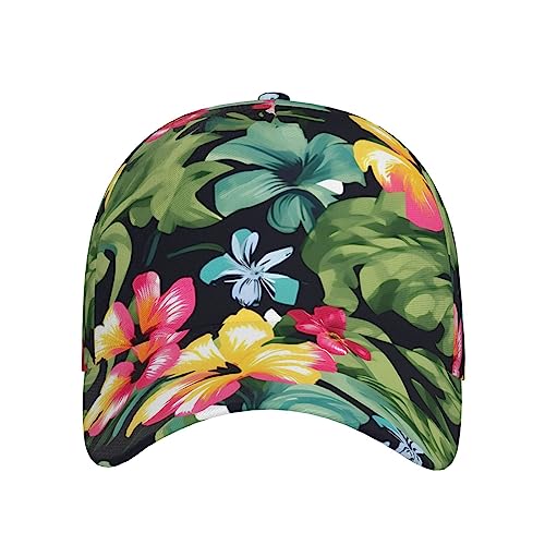 Casquette de baseball hawaïenne anti-UV avec trou queue de cheval ergonomique - 2