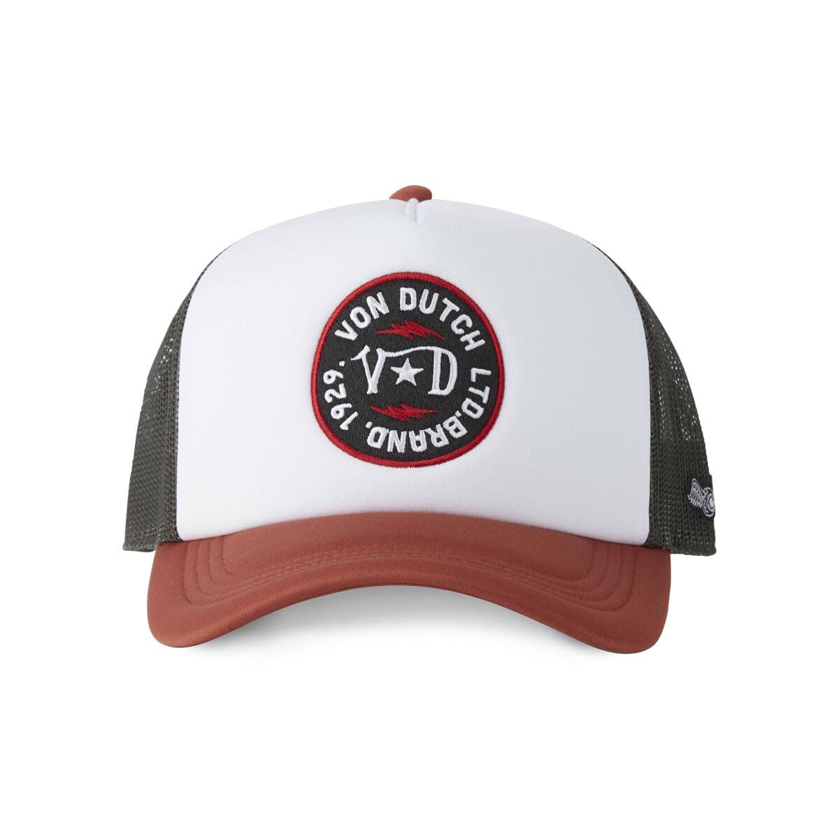 Von Dutch Czapka męska i damska Foam, regulowana czapka typu trucker Snapback