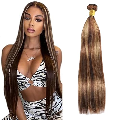 Extensiones de cabello humano rubio P427 para brillar en tus eventos especiales