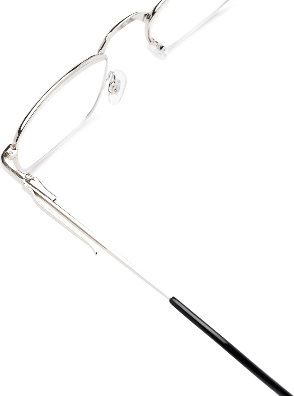 Readers.com Reading Glasses: The Anderson, Metal rectangle Style for Men and Women