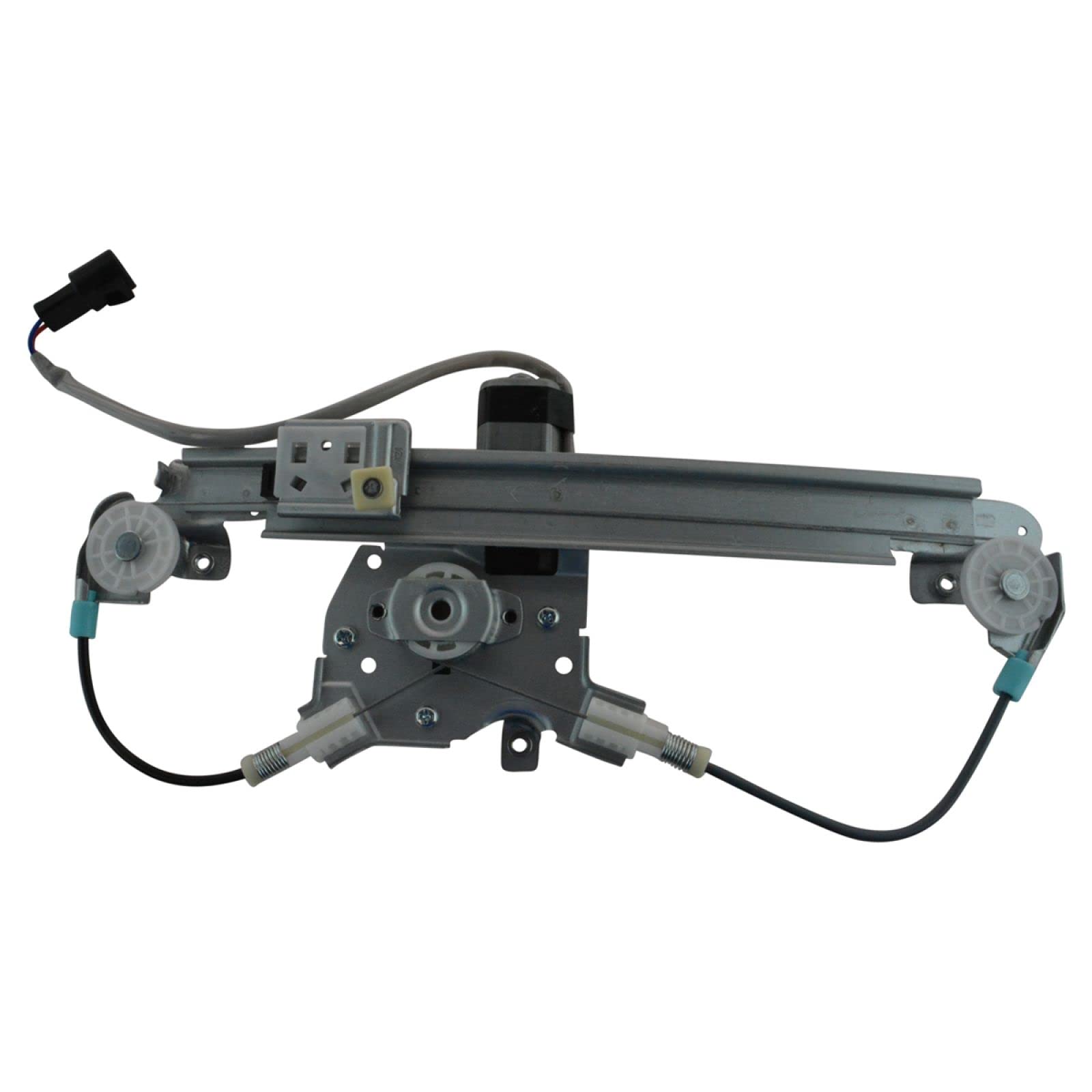 TRQ Rear Right Power Window Regulator &amp; Motor Assembly Passenger Side Compatible with 2004-2005 Chevrolet Classic 1997-2003 Malibu 1997-1999 Oldsmobile Cutlass