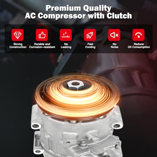 Image of cciyu AC Compressor for Car for Toyota RAV4 2.5L 2009-2012 157367 158367