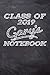 Produktbild CLASS OF 2019 Gary's NOTEBOOK: Personalized Custom Name Note Journal Class of 2019 Blackboard Style Background Notebook for Kids - 6 x 9 Sized, 120 ... Teachers Granddaughters Grandsons and Friends