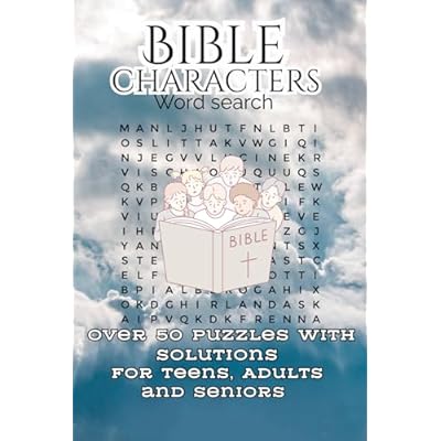 Bible characters word search