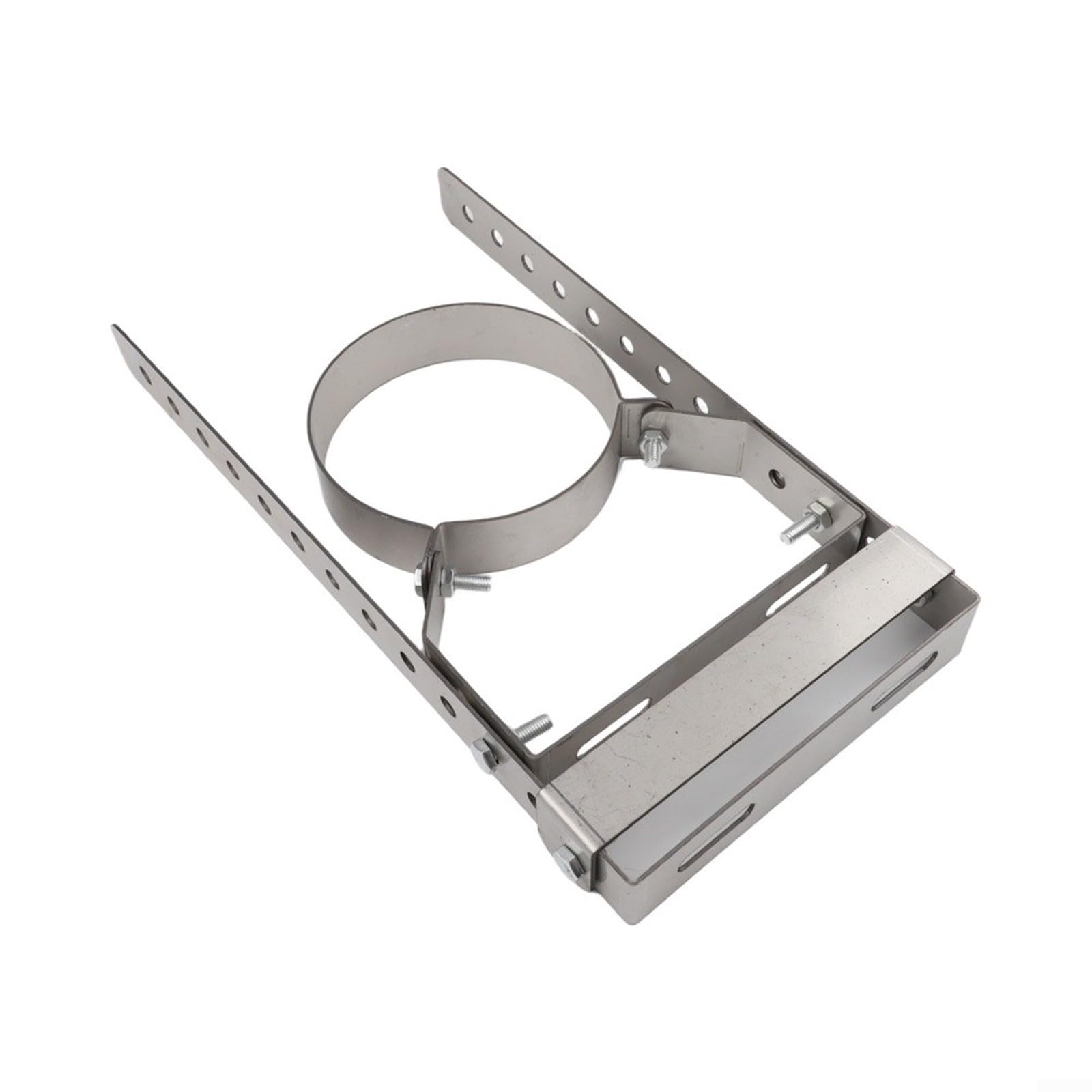 Abrazadera Ajustable para acero 150mm para soporte Tubo Abrazadera(150 short)