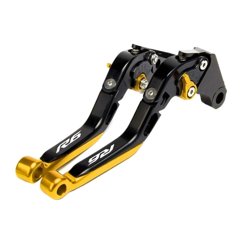 Nhgfdfs E Motorcycl Clutch Brak Lever For Ya&Maha Yzfr6 Clutch Levers Brak Set Adjustabl Folding Handl Motorcycl Accessories Parts