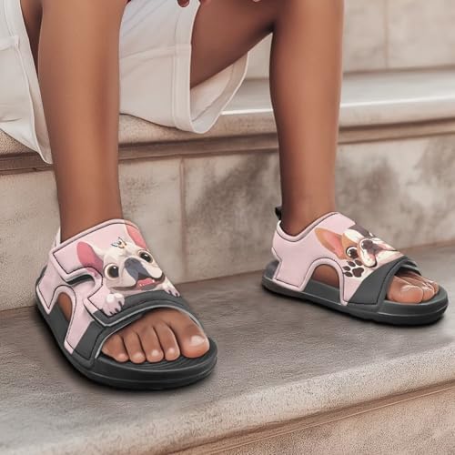 Girls Ladybug Sandals Kids Toddler Summer Hiking Water Shoes Open Toe Athletic Outdoor Sport Sandals4