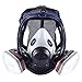 Produktbild 15-in-1 Atemschutzmaske, organische Dampf-Atemschutzmaske, Malerei, Sprühen, chemische Vollgesichtsgasmaske mit doppeltem Aktivkohlefilter, Holzbearbeitung, Staubschutzmaske