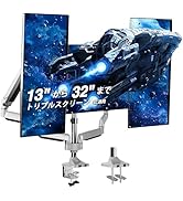 【新品未開封】AVLT-dm40-JPガス圧式モニターアーム 35インチまで対応 Amazon.co.jp: AVLT モニターアーム 2画面 13~43インチ2画面対応