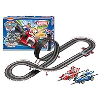 Amazon Produktbild: Carrera GO!!! PAW Patrol Ready Race Rescue! Rennstrecken-Set | 4,9m elektrische