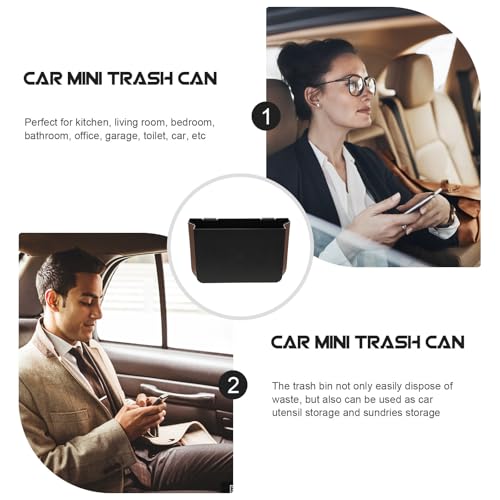 Cubo de basura para coche portatil dile adios a las manchas de cafe en el suelo 7