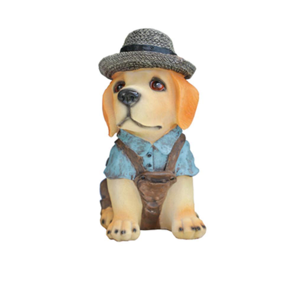 Sculpture d'animal de chien en résine, le cadeau créatif idéal pour passionnés
