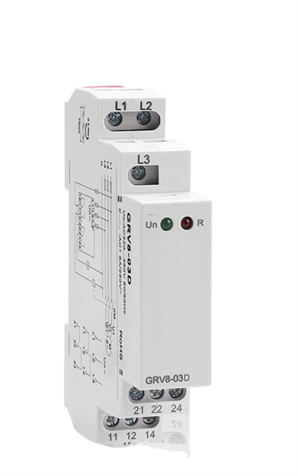 Relais de surveillance de tension triphasée GRV8-03D/M460 COKYIS