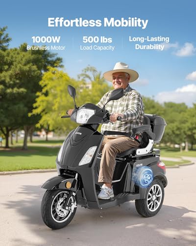 VEVOR Heavy Duty 3-Wheel Mobility