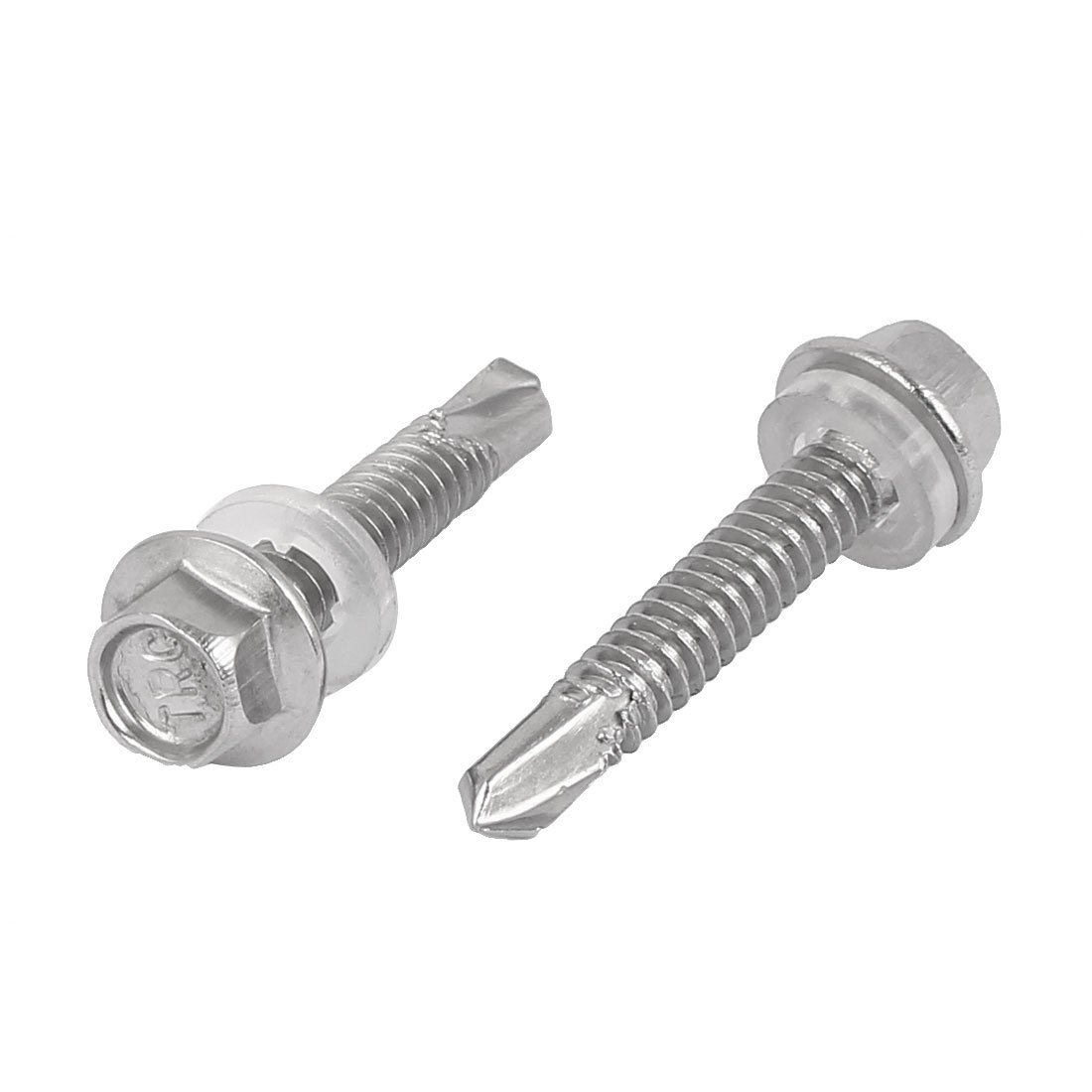 Viti Autoperforanti Testa Esagonale Acciaio Inox 304 Nere – M5 E M5,5 (Metriche)