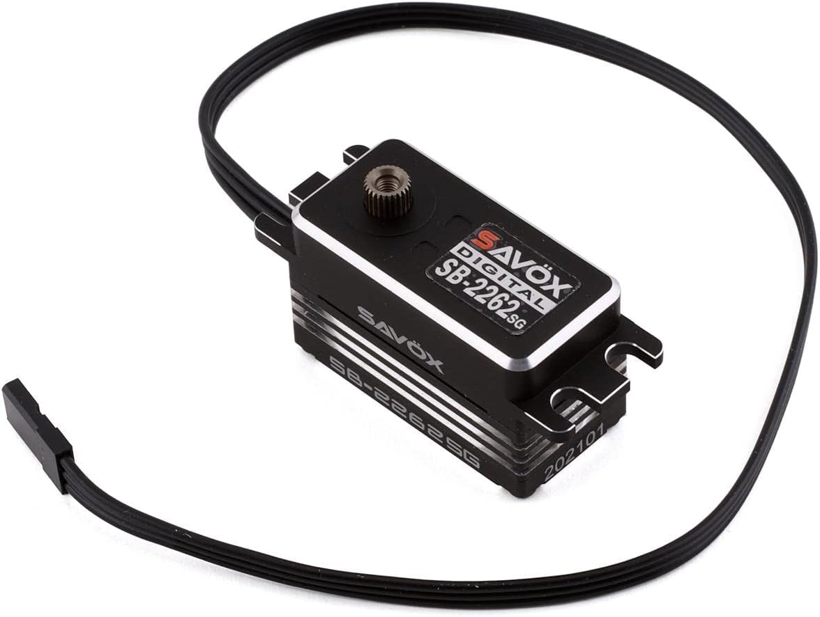 Savox SB2262SG Monster Torque Low Profile Steel Gear Servo 0.08sec / 347.2oz @ 7.4V