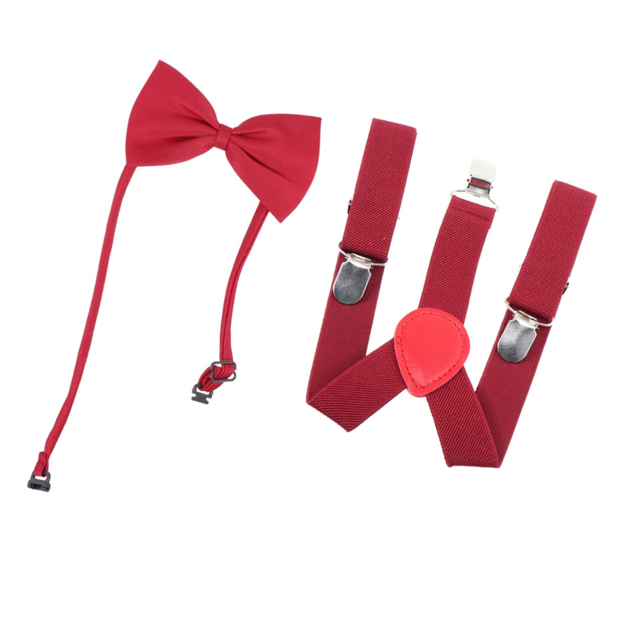 Holibanna Academy Style Party Accessory Kids Elastic Band Set Boys Bow Tie Suspenders Tie and Band Random Color