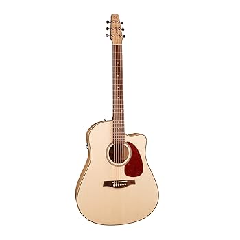 Amazon.com: Seagull Performer CW Flame Maple HG QI Guitar