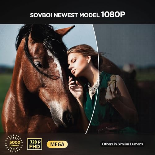 Image of TOPTRO Auto Focus F Style 720p Native Resolution Projector for Home 4K Support, 5000 Lumen (400 ANSI) Android 11 WiFi Bluetooth Inbuilt Netflix PrimeVideo Hotstar 3W Speaker HDMI USB 150 inch Max Display