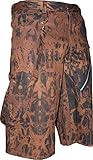 ausgestattet mit 4 Taschen Nix Gut - Tie Dye, Short