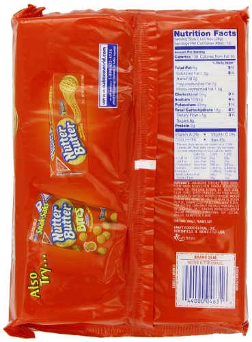 Nutter Butter Sandwich Cookie - Peanut Butter - 16.00 Ounces #TOP1