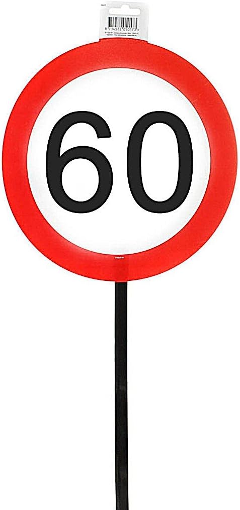Geburtstagsschild „40“ Mit Stab – 70 X 26 Cm Für Die 40. Feier