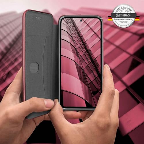 Coque Samsung Galaxy A55 5G ONEFLOW premium bordeaux protection chic 360°