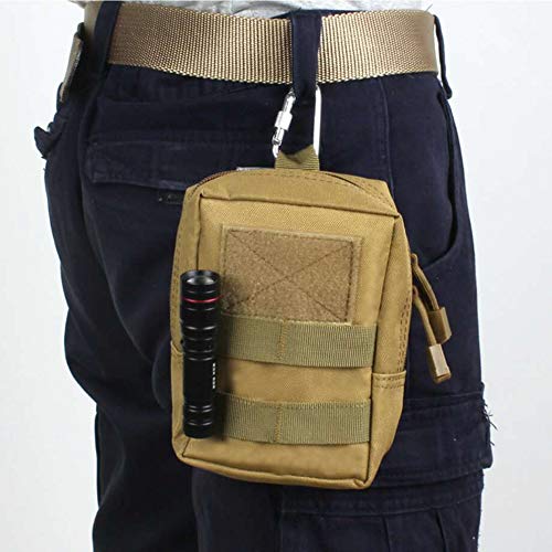 Andoer Bolsa de esportes ao ar livre bolsa suspensa cintura molle cinto bolsa bolsa bolsa telefone b