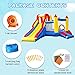 Umbalir InfIatable Bounce House for Kids 3-8 yr, Bouncy House Accommodate 4-6 Kids, Fun and Safe Indoor/Outdoor Play (12.3'Lx10'Wx6.3'H)