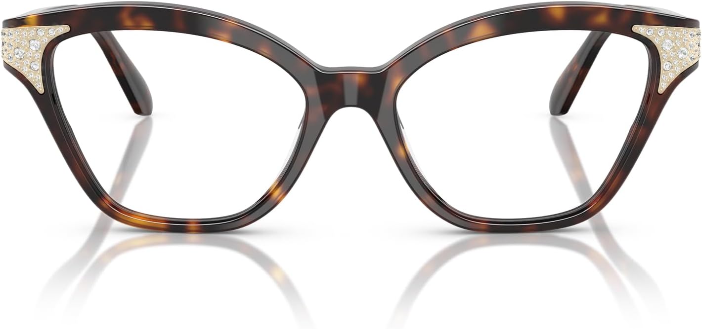 Swarovski womens Sk2029 Cat Eye Prescription Eyewear Frames