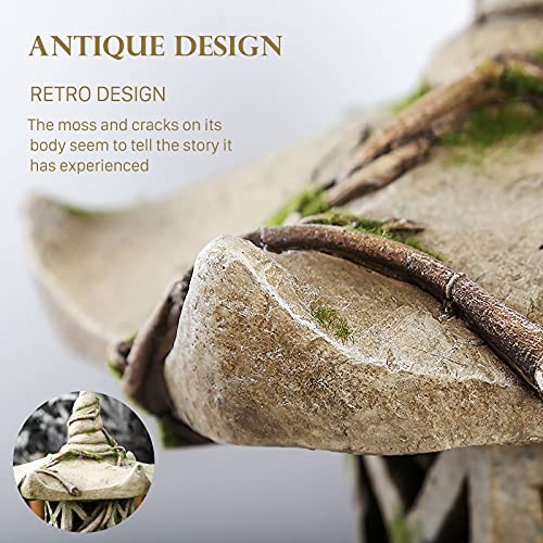 FAYANG Outdoor Japanese Statua Lanterna in Stile