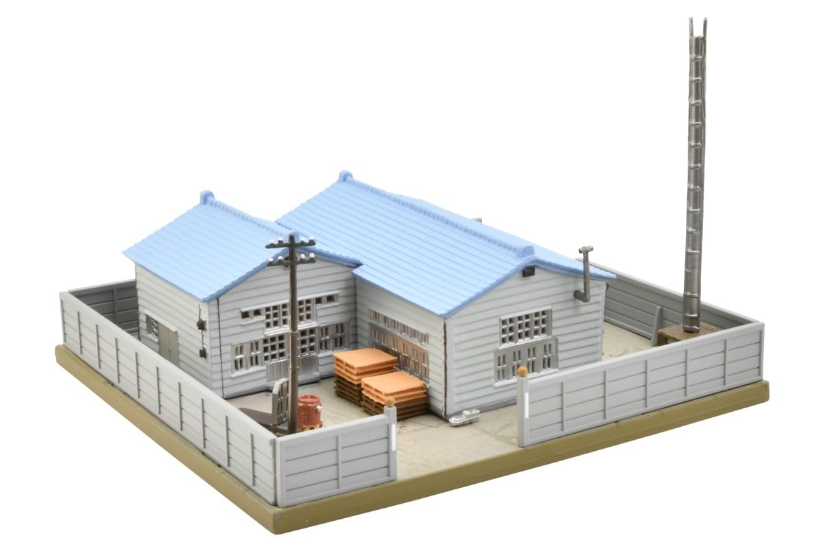 Tomytec Building Collection 009-4 Town Factory C4 1/150 N Gauge Diorama Kit