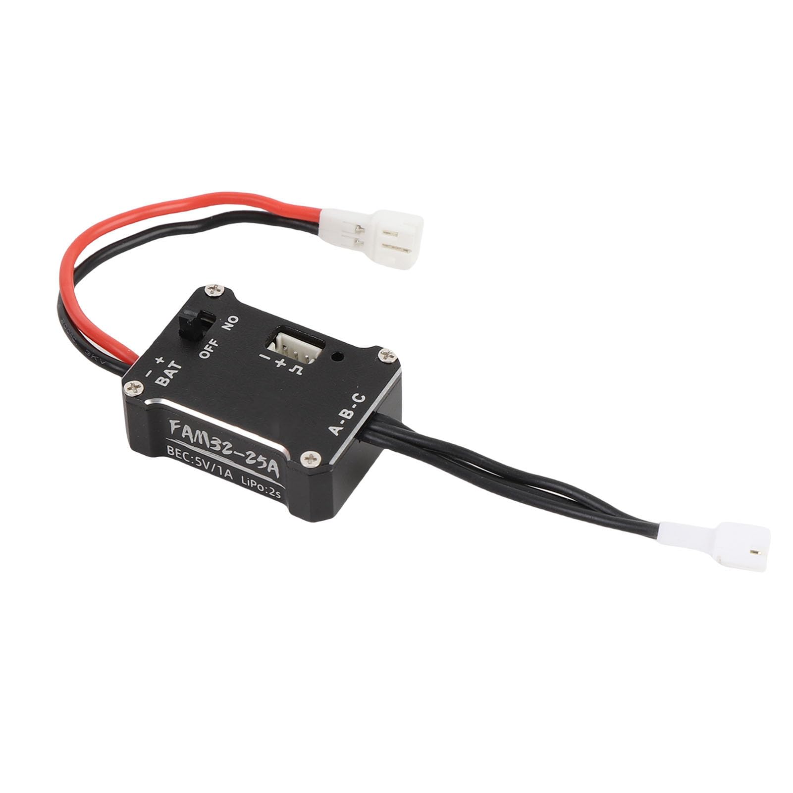 Fockety Controlador de Velocidad sin Escobillas de 25A, Variador Ligero de