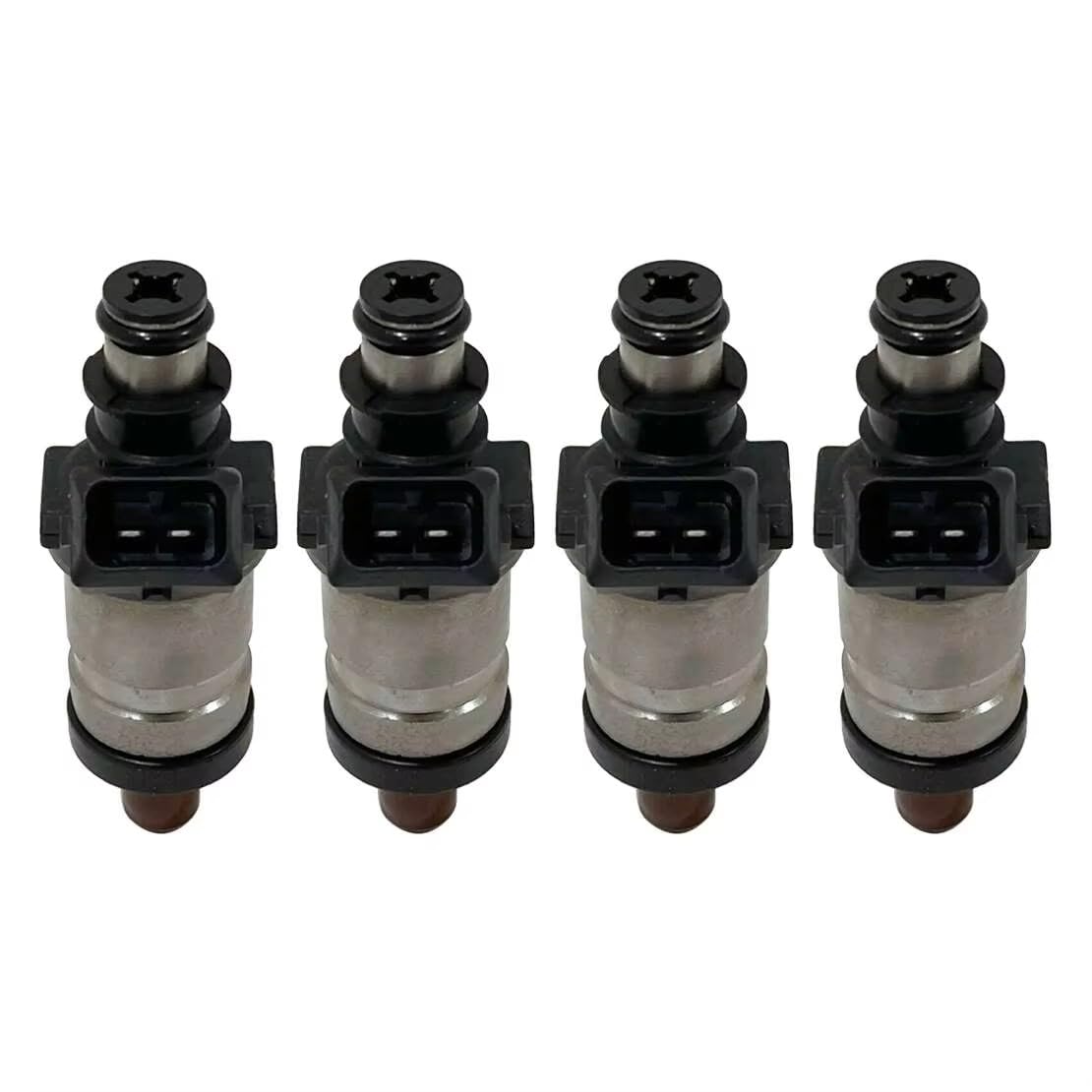 Bikkjbk One Color Fuel Injector Nozzle 06164-Pm8-A00 4Pcs Fuel Injector 06164-P0a-000 For Prelude Crx For Civic For Accord For Acura Cl For Integra For Isuzu For Oasis