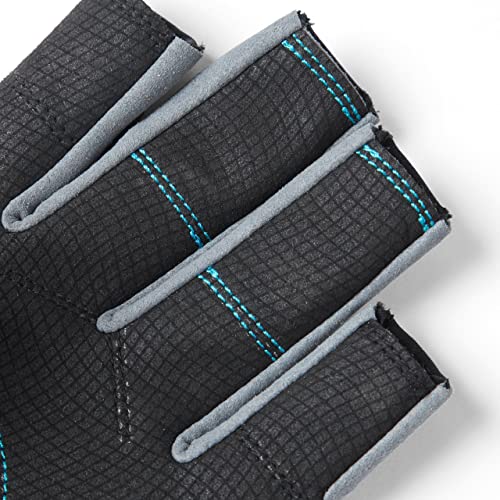 Gill Deckhand Sailing Gloves - Short Finger With 3/4 Length Fingers - 50+ Uv Sun Protection & Water Repellent #TOP3