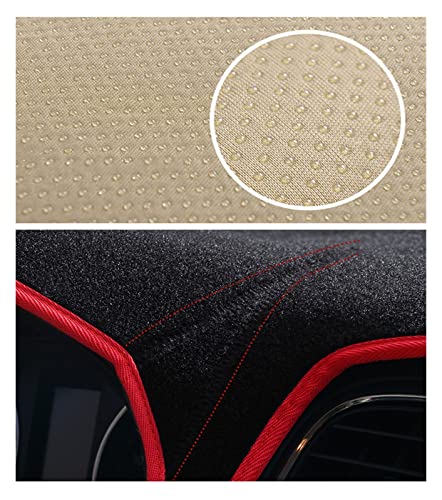 Funda de salpicadero para Mazda 6 Atenza GJ 2013-2017 protectora RHD negro 6