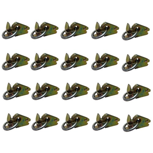 20 Extra Heavy Duty E Track Fittings NHRA Enclosed Trailer Rings