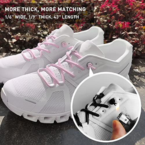 Image of 3 Pairs Elastic No Tie Shoe Laces, Stretch Bungee Laces