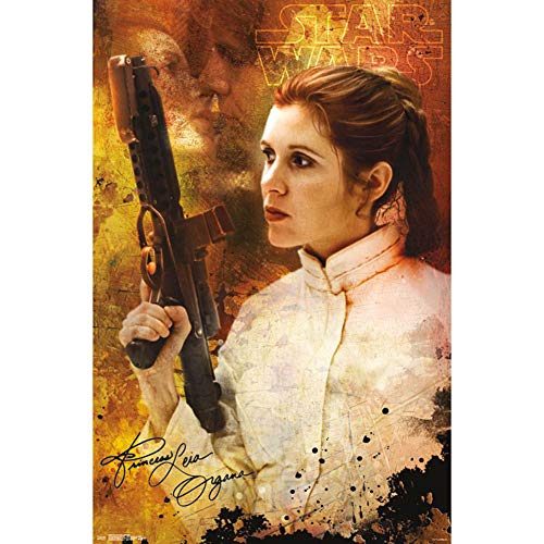 Trends International Star Wars: Saga - Princess Leia - Signature Wall Poster, 22.375