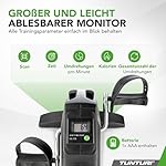 Tunturi Cardio Fit M30 Mini Bike Heimtrainer/Pedaltrainer/Arm- und Beintrainer/Minifahrrad/Bewegungstrainer für Senioren mit LCD-Bildschirmanzeige - Schwarz – Bild 3