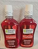 Nature Fresh Natural Cinnamon Mouthwash, 18 Fl Oz, No Burn Formula, 2-Pack
