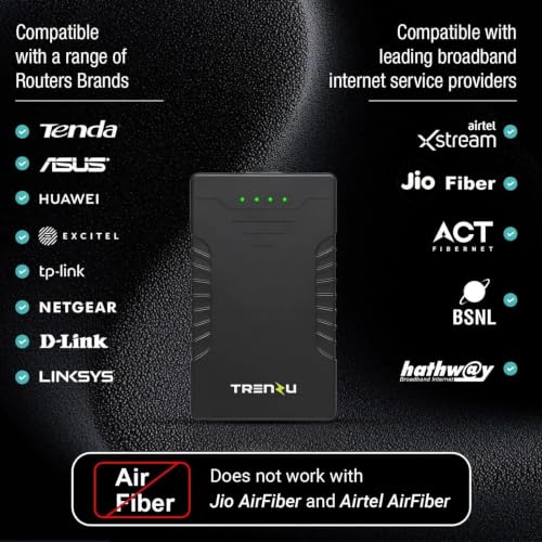 Image of 12V Router UPS for Jio Fiber, Airtel WiFi, CCTV, Broadband | WiFi UPS Power Backup Upto 8hrs | 2A /2.5A /3A | 7800mah EV Grade A+ Battery | Mini WiFi UPS Inverter for Home | 1Yr Warranty