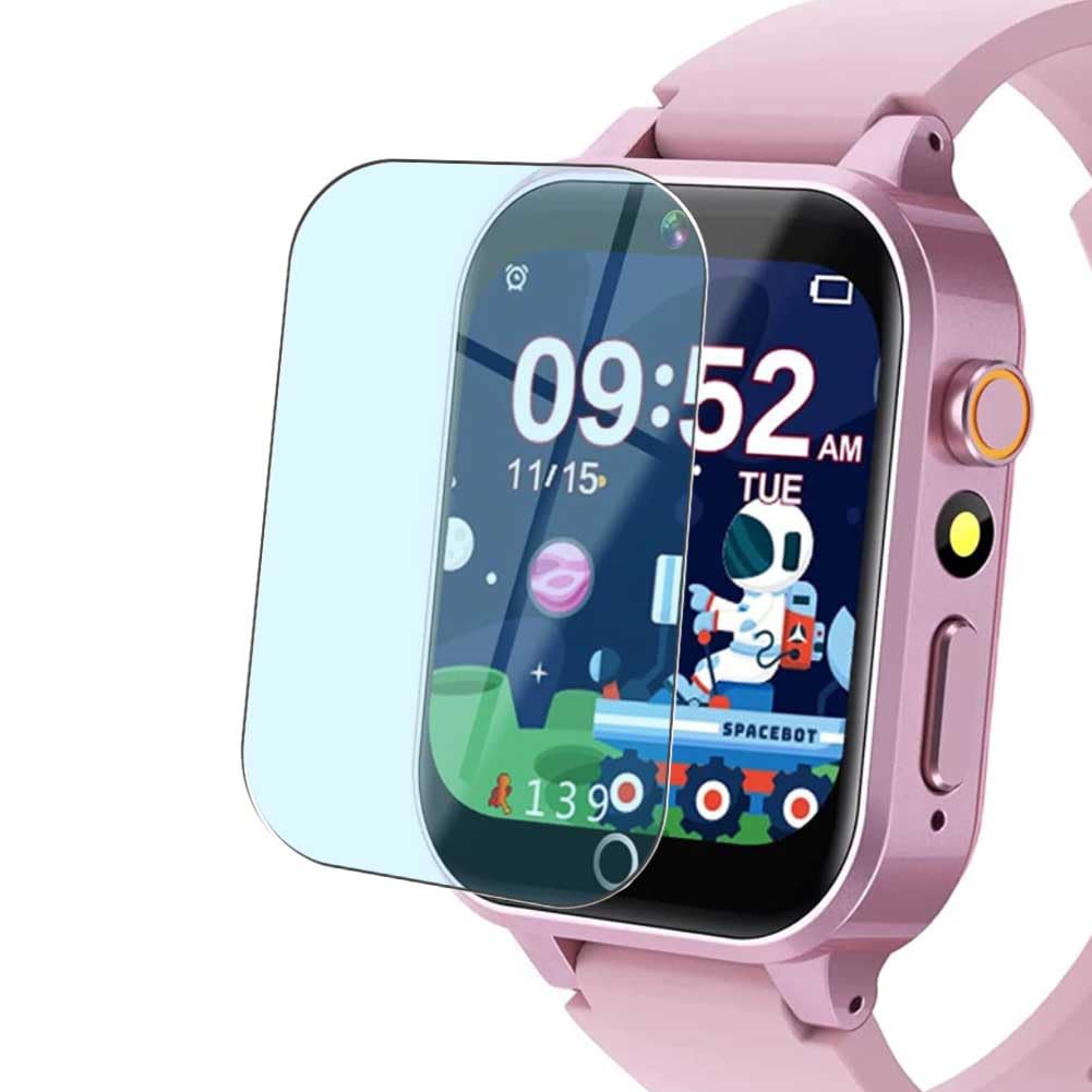 Puccy 3 Pack Anti Blue Light Screen Protector, compatible with YEDASAH D07 KIDS Smart Watch smartwatch TPU Film Guard （ Not Tempered Glass Protectors ）